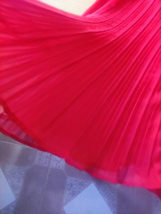 Mono Zara Gasa Rojo Talla M