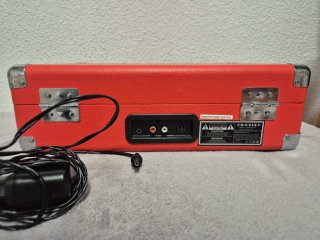 Tocadiscos Crosley Cruiser Naranja, rojo