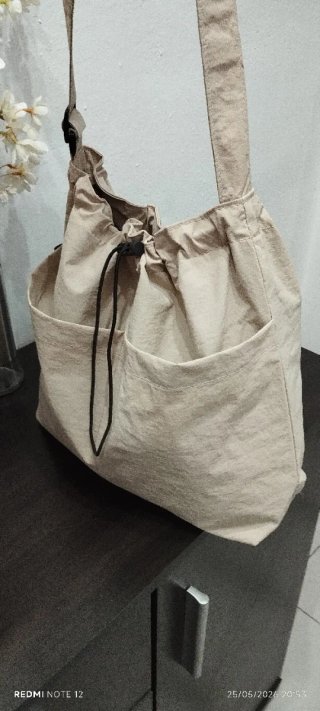 Bolso juvenil beige