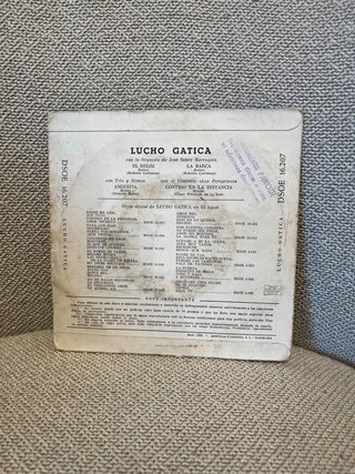 Vinilo Lucho Gatica