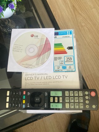 TV LG 47LK950-ZA 3d con gafas nuevas