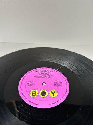 Vinilo DJ FilterFuzz My Dragster Burn