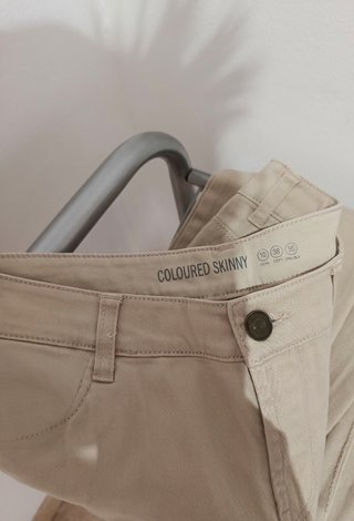Pantalón Beige Skinny mujer