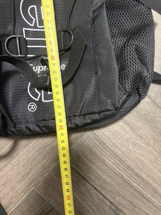 Mochila Supreme Negra 2 Bolsillos
