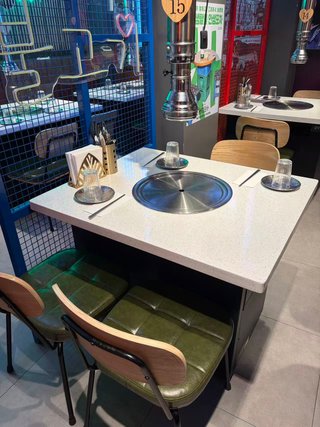 Mesa BBQ para 2 personas