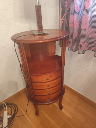 Conjunto de salón en madera maciza