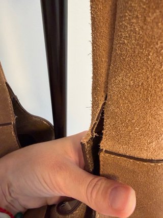 Bolso Zara efecto degradado piel