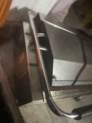 Plancha profesional de acero inoxidable
