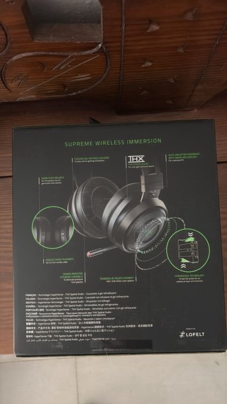 Razer Nari Ultimate Auriculares Inalámbricos