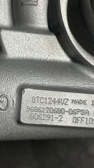 Turbo Garrett 806291-2 Peugeot Citroen 1.6 TDCI