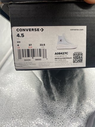 Converse All Star Platform Azzurre