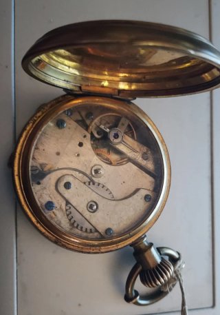 Reloj de bolsillo antiguo raro