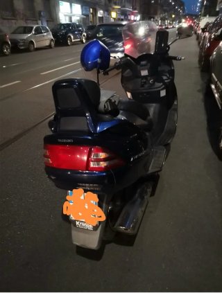 Suzuki Burgman 400 - Maxi Scooter Blu