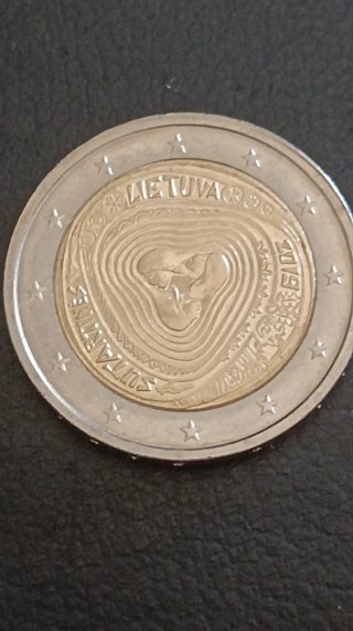 Moneda 2€ Lituania 2019