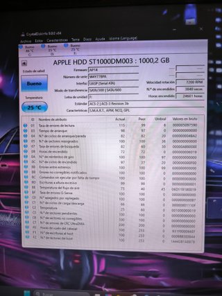 Disco Duro HDD Seagate Apple 1TB (SATA 6)