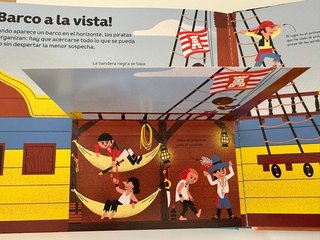 4-6 años NUEVO Los piratas