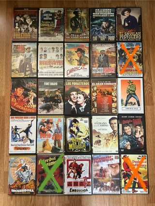 Colección Películas Western DVD (Español)