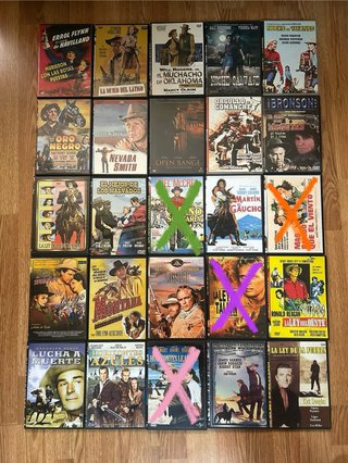 Colección Películas Western DVD (Español)