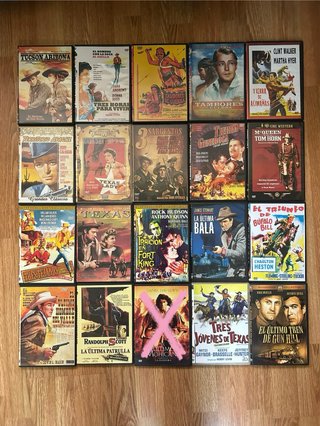 Colección Películas Western DVD (Español)
