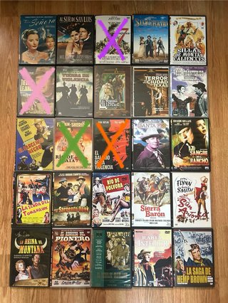 Colección Películas Western DVD (Español)