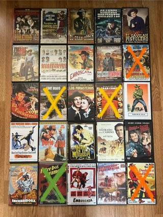 Colección Películas Western DVD (Español)