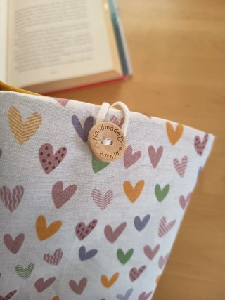 Funda Kindle Corazones Multicolor