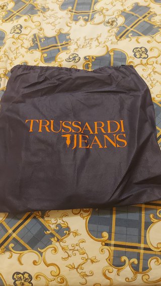 Pochette Trussardi verde camouflage