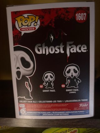 Funko Pop Ghost Face 1607 Sin Abrir