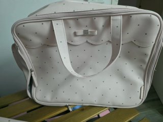 Conjunto bolsos Pasito a Pasito rosa modelo chelse