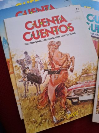 Colección Cuenta Cuentos Salvat años 80 vintage