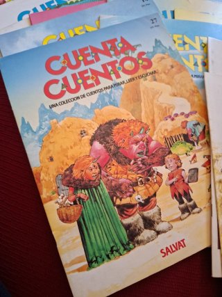 Colección Cuenta Cuentos Salvat años 80 vintage