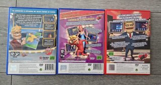 Lote 3 Juegos Buzz! PS2 (Español)