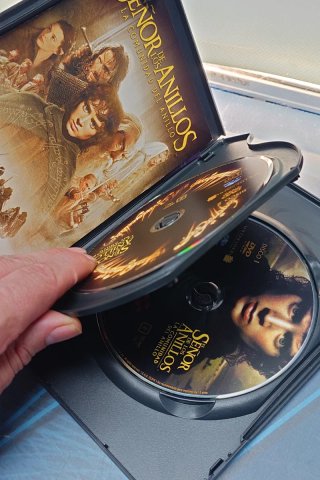 DVD El Señor de los Anillos, 1 y 2