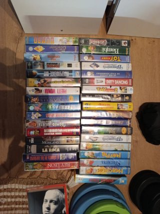 Confezione di film VHS