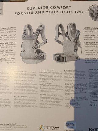 Babybjorn Harmony Portabebés Gris