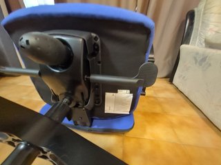 Silla Oficina Markus Ikea Azul Respaldo Alto
