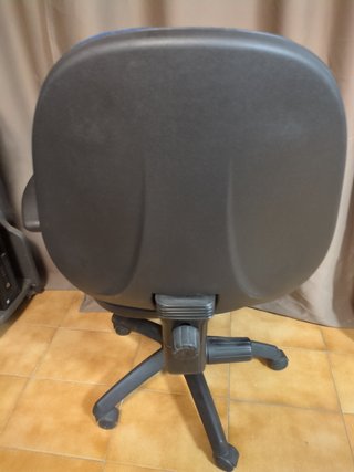 Silla Oficina Ikea Azul Respaldo medio