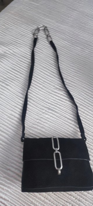 Bolso piel negro pequeño