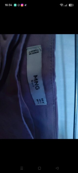 Conjunto Mango Morado Mujer