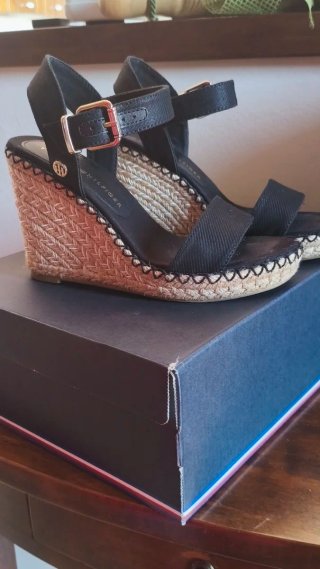 Zeppe Tommy Hilfiger N.36 Nere