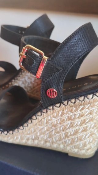 Zeppe Tommy Hilfiger N.36 Nere