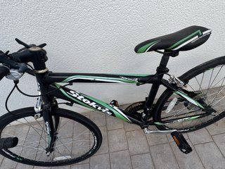 Bicicleta Picadilly Infantil Negra y Verde