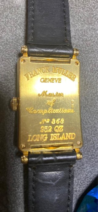 Reloj Franck Muller Long Island Oro 952 QZ