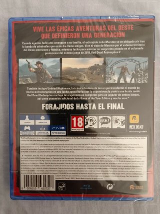 Red Dead Redemption PS4 Precintado