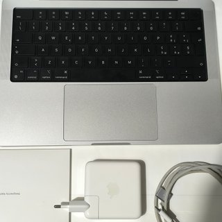 MacBook Pro 14 M1 Pro 512GB SSD 16GB RAM Argento
