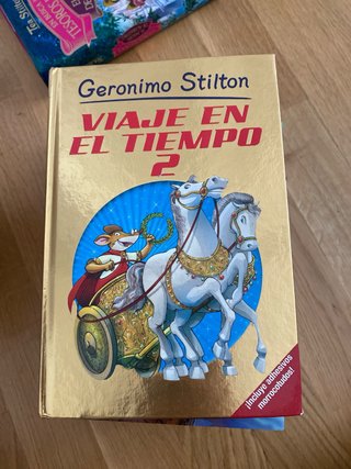 Lote de 5 libros de Gerónimo Stilton