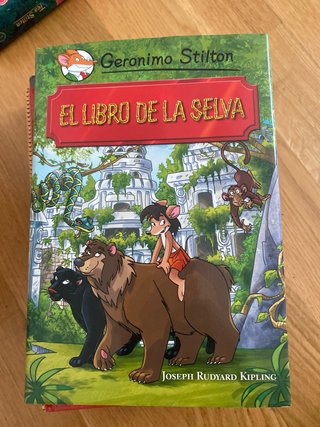 Lote de 5 libros de Gerónimo Stilton