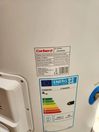 Corberó Termo Eléctrico Vertical 200L