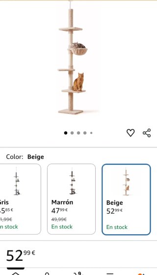Rascador para gatos alto