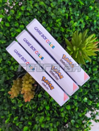 Caja Pokémon Edición Cristal (GBC)